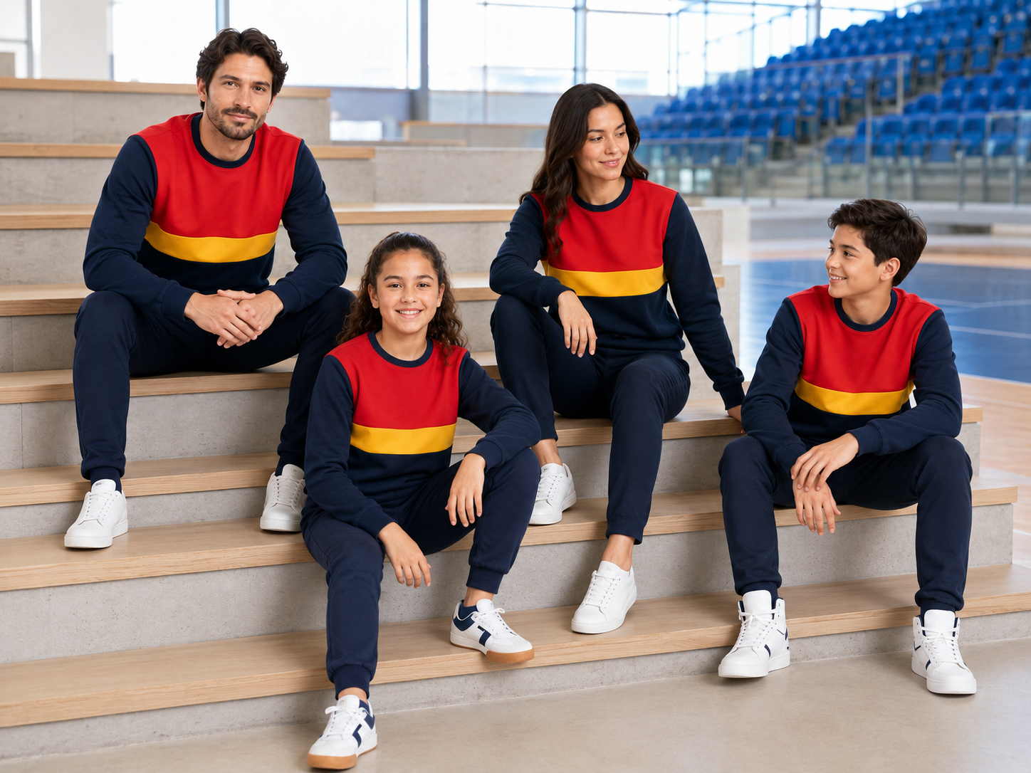 Crew Neck Sweatshirt — Cut and Sew
